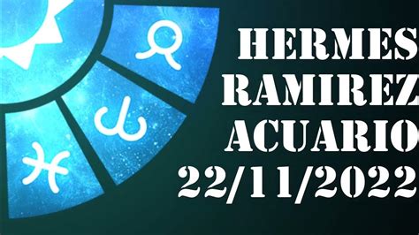 hermes ramirez horóscopo de hoy acuario|hermes ramirez h leo hoy.